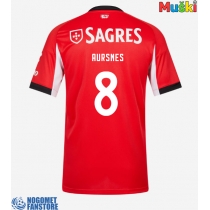 Benfica Fredrik Aursnes #8 Domaci Dres 2025-26 Kratak Rukav